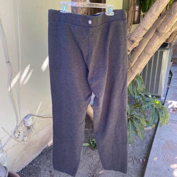 Women's T by Talbot Straight Track Pants Dark Heathered Gray Size Large - Picture 8 of 10